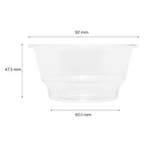 Karat C-KD5 5 oz PET Dessert Cups (Case of 1000)