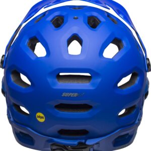 Bell Super 3R MIPS Adult Mountain Bike Helmet - Matte Blue/Bright Blue (2022), Large (58-62 cm)