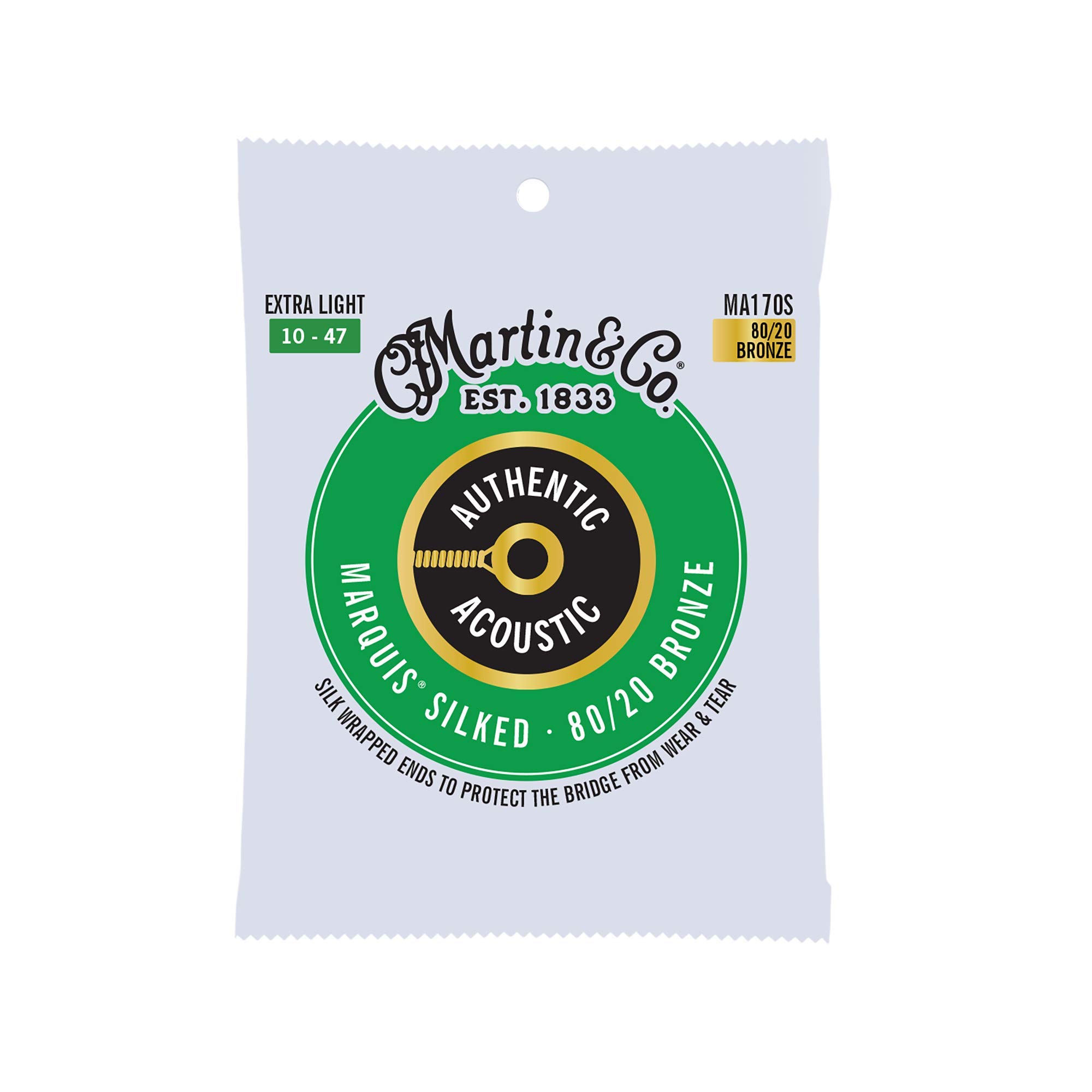 Martin Authentic Acoustic Guitar Strings - Marquis Silked