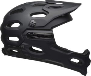 bell super 3r mips adult mountain bike helmet - matte black/gray (2022), large (58-62 cm)