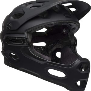 Bell Super 3R MIPS Adult Mountain Bike Helmet - Matte Black/Gray (2022), Large (58-62 cm)