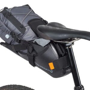 Blackburn Outpost Elite Universal Seat Pack and Dry Bike Bag (Black/Grey, One Size)