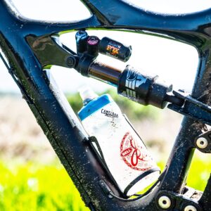 Blackburn Clutch Carbon Side-Entry Bike Bottle Cage (Black, Left)