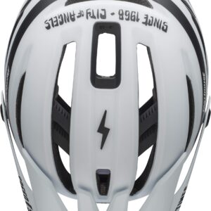 BELL Sixer MIPS Adult Mountain Bike Helmet - Fasthouse Stripes Matte White/Black (2024), Small (52-56 cm)