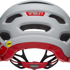 BELL 4Forty Mips Adult Mountain Bike Helmet - Matte Dark Gray/Crimson (2023), Small (52-56 cm)