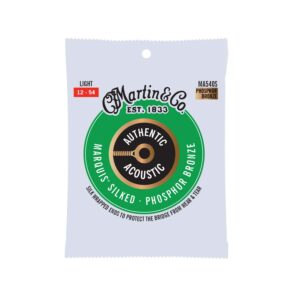 martin authentic acoustic guitar strings - marquis silked