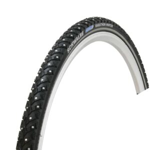 schwalbe, marathon winter plus, tire, 20''x2.15, wire, clincher, winter, smartguard, twinskin, 67tpi, black