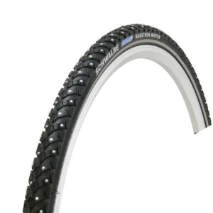 Schwalbe, Marathon Winter Plus, Tire, 20''x2.15, Wire, Clincher, Winter, SmartGuard, TwinSkin, 67TPI, Black