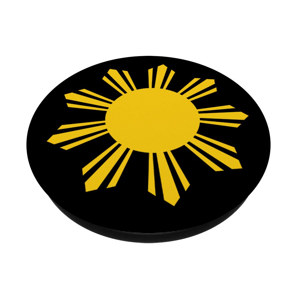 Filipino Flag Sun with Ray, Philippine Pride PopSockets PopGrip: Swappable Grip for Phones & Tablets