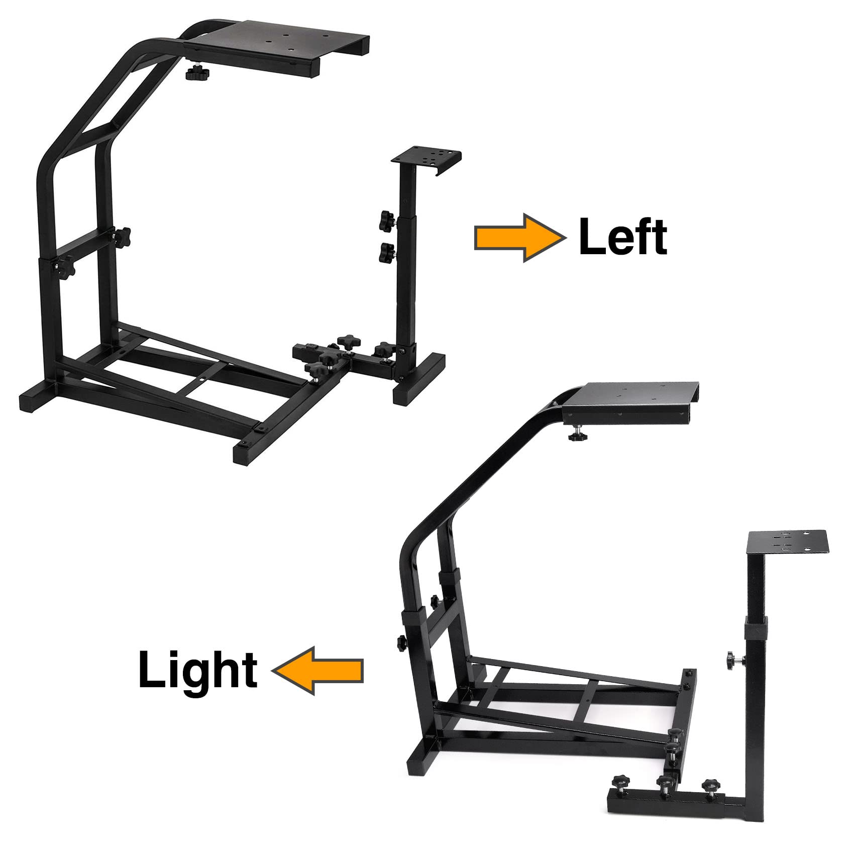 Slendor Racing Wheel Simulator Stand for Logitech G29, G27, G25, G920 Steering Gaming Wheel Stand Without Wheel and Pedals