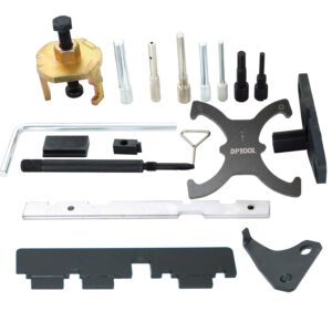 DPTOOL Engine Timing Kit Compatible with Ford Mazda Camshaft Flywheel Locking Tools 1.4 1.6 1.8 2.0 Di/TDCi/TDDi ECOBOOST 1.6 Ti-VCT 1.5/1.6 VVT 2.3L 2.5L Cam Holding Tool 303-1097 303-1550 303-1556