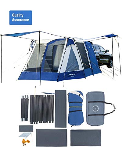 KingCamp Melfi Plus SUV Car Tent 3 Seasons 4-6 Person Multifunctional, Suitable Camping Traveling Family Outdoor Activities