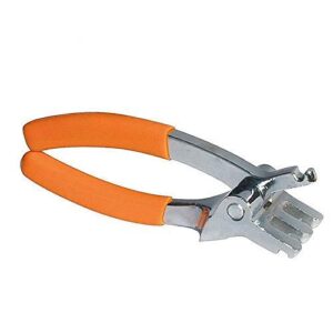 Archery D Loop Pliers D Rope String Nonslip Grip Compound Bow Tool（Orange）