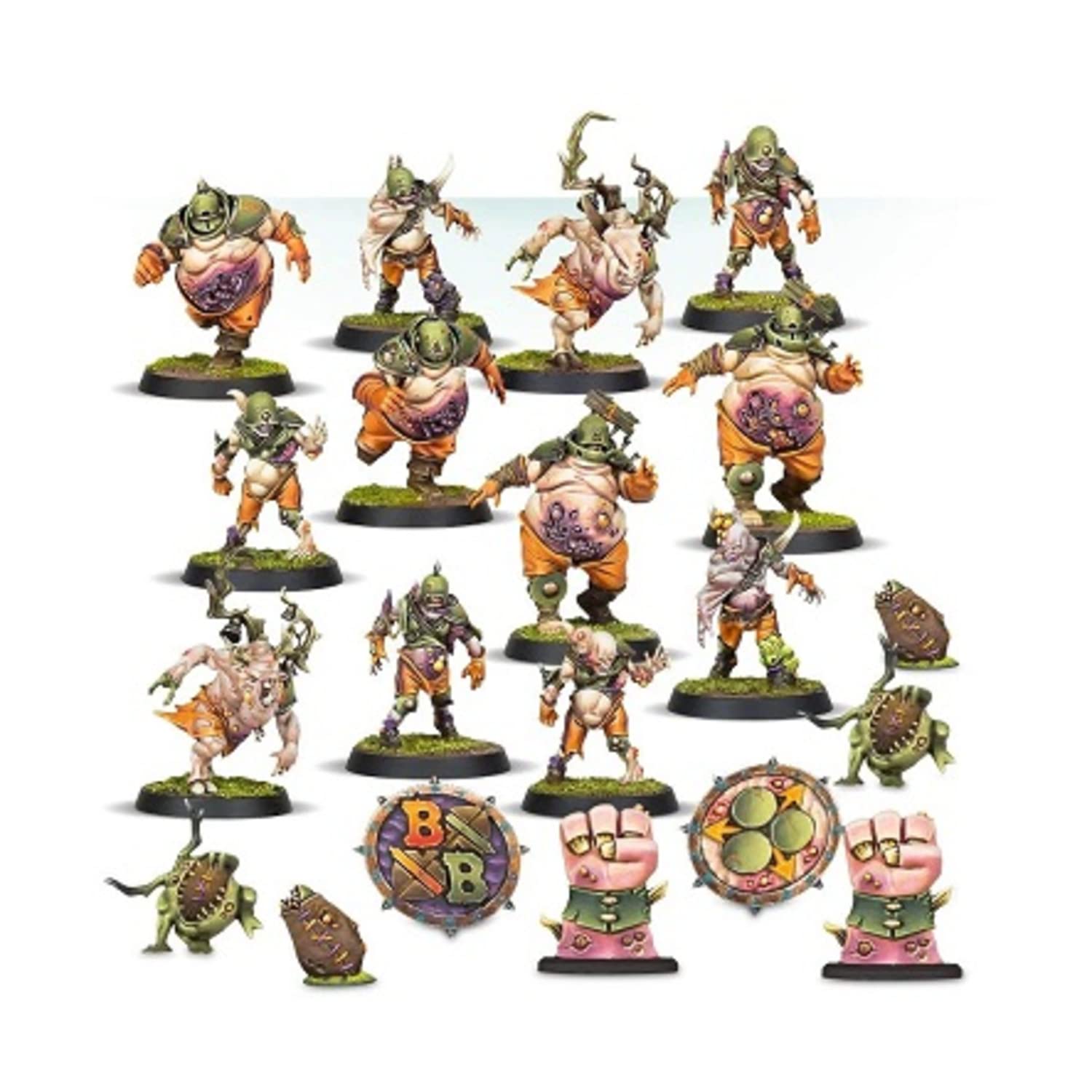 Games Workshop Blood Bowl: Nurgle's Rotters - Nurgle Blood Bowl Team Miniatures