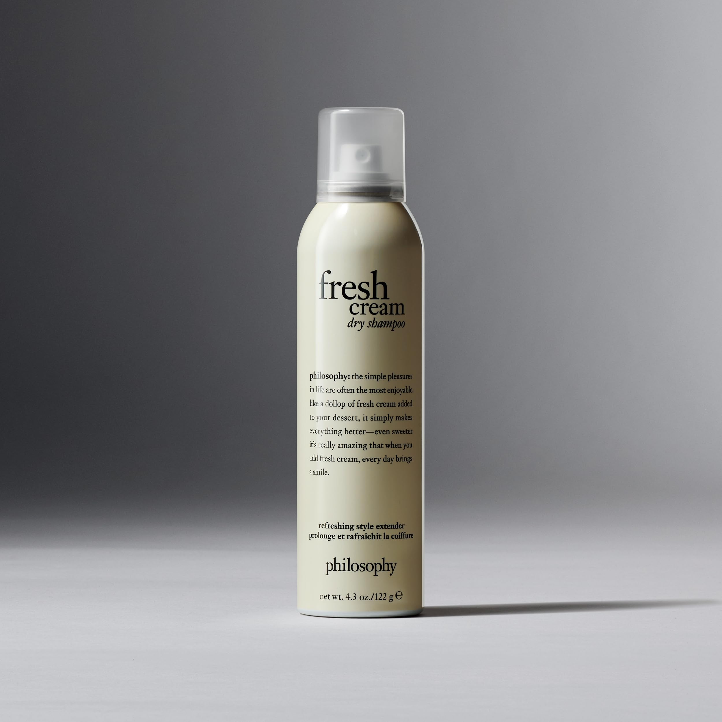 philosophy fresh cream - dry shampoo, 4.3 Oz