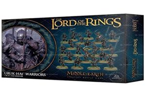 games workshop warhammer middle earth - uruk-hai warriors