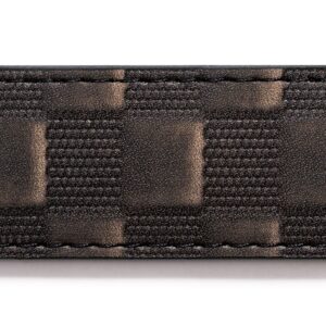 SlideBelts 1.25" Belt Strap (Faux Leather, Distressed Checkered, 48")