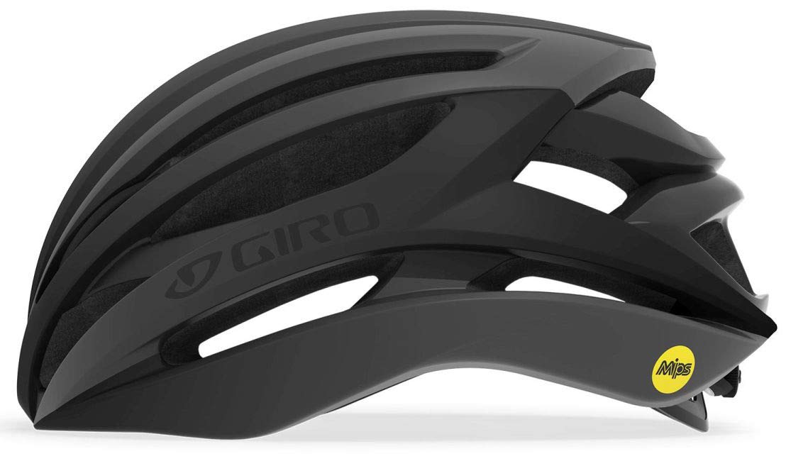 Giro Syntax MIPS Adult Road Cycling Helmet - Matte Black (2022), Medium (55-59 cm)