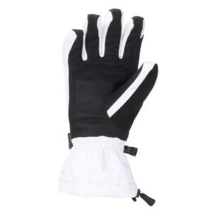 Gordini Women's Standard AquaBloc Down Gauntlet Glove, White, Small