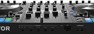 Native Instruments Traktor Kontrol S4 Mk3 DJ Controller, 21.34 x 13.35 x 2.38 inches