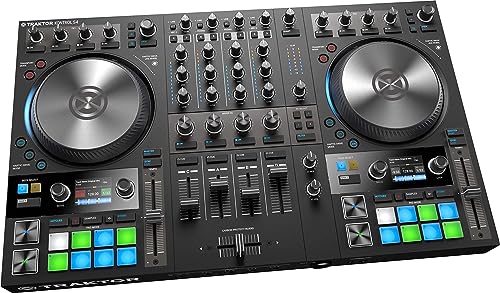 Native Instruments Traktor Kontrol S4 Mk3 DJ Controller, 21.34 x 13.35 x 2.38 inches