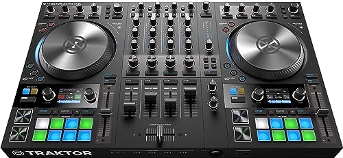 Native Instruments Traktor Kontrol S4 Mk3 DJ Controller, 21.34 x 13.35 x 2.38 inches