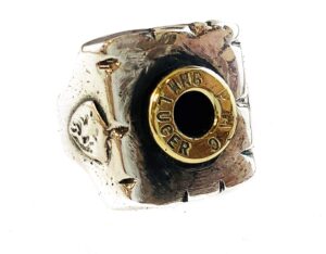 silverland1 bullet brass & solid sterling silver 925 ring by ezi zino (6)