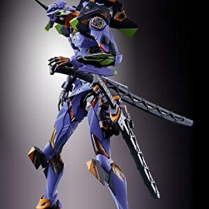 TAMASHII NATIONS Bandai Metal Build Eva-01 Test Type Neon Genesis Evangelion Action Figure