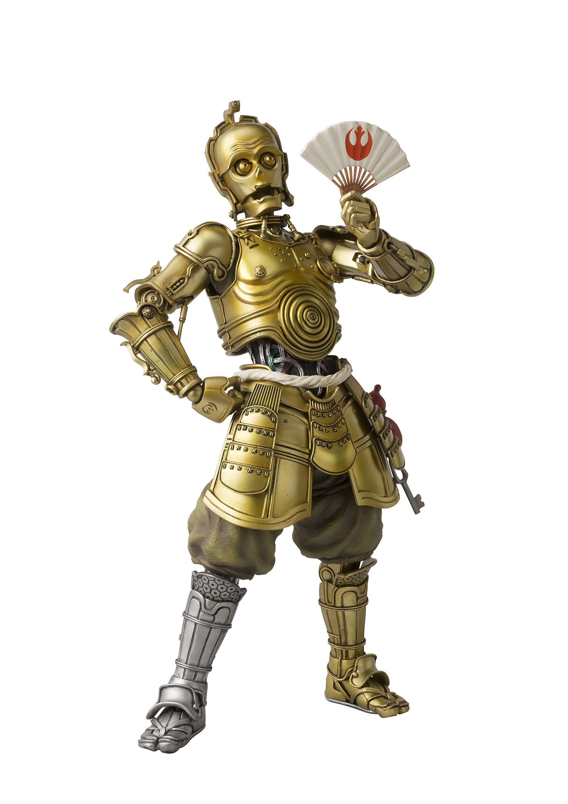 BLUEFIN Bandai Tamashii Nations Meisho Movie Realization Honyaku Karakuri C-3PO "Star Wars" Action Figure, Multi, One-Size