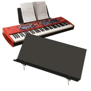 nord music stand v2 for stages 76/88, nord pianos, electros and c1/c2/c2d