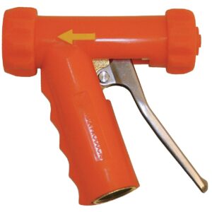 Water Nozzle, Indust Spray, Safety Orange