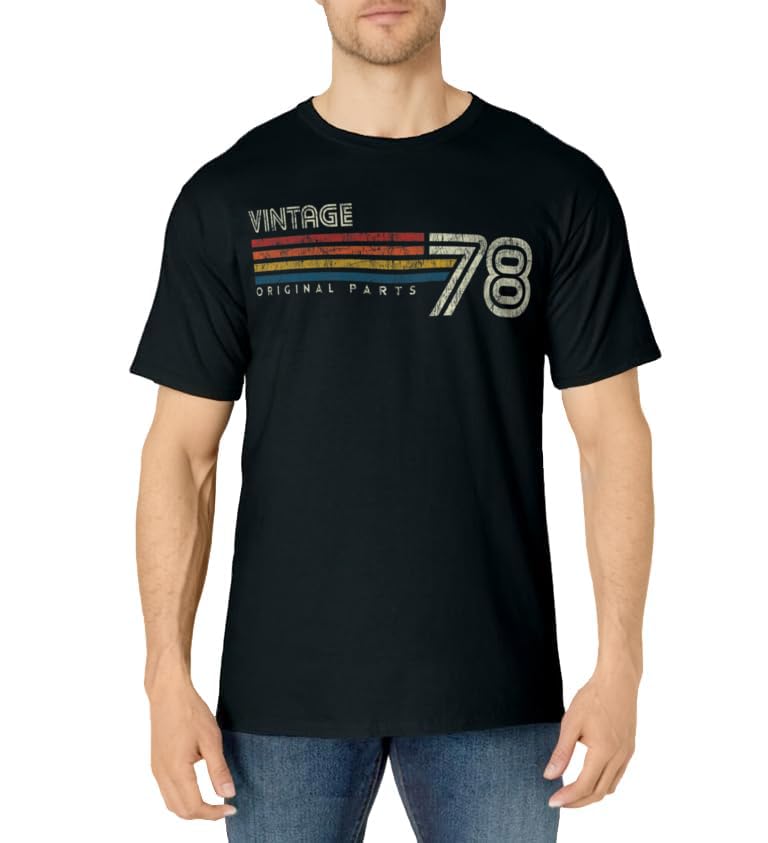 Vintage 1978 Birthday T-Shirt