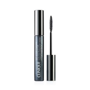 clinique lash power tubing mascara long-wearing formula | lengthening, smudge-proof + safe for sensitive eyes, dark chocolate