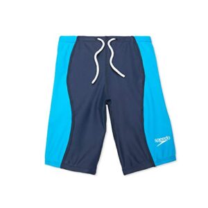 speedo boy's swimsuit jammer begin to swim solid