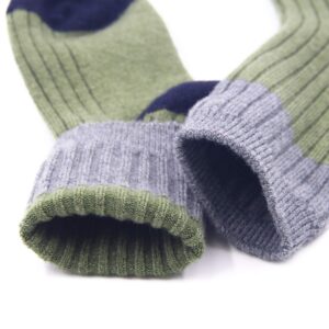 Big Boys Wool Socks Kids Winter Warm Thermal Crew Socks 6 Pack 8-10 Years