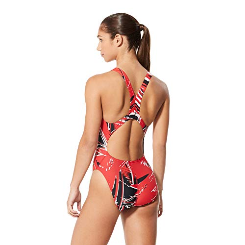 Speedo Women's Swimsuit One Piece ProLT Super Pro Printed Adult Team Colors