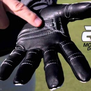 New Improved 2X Long Lasting Bionic RelaxGrip Golf Glove with Patented Double-Row Finger Grip System (Men's XL, Worn on Right Hand)