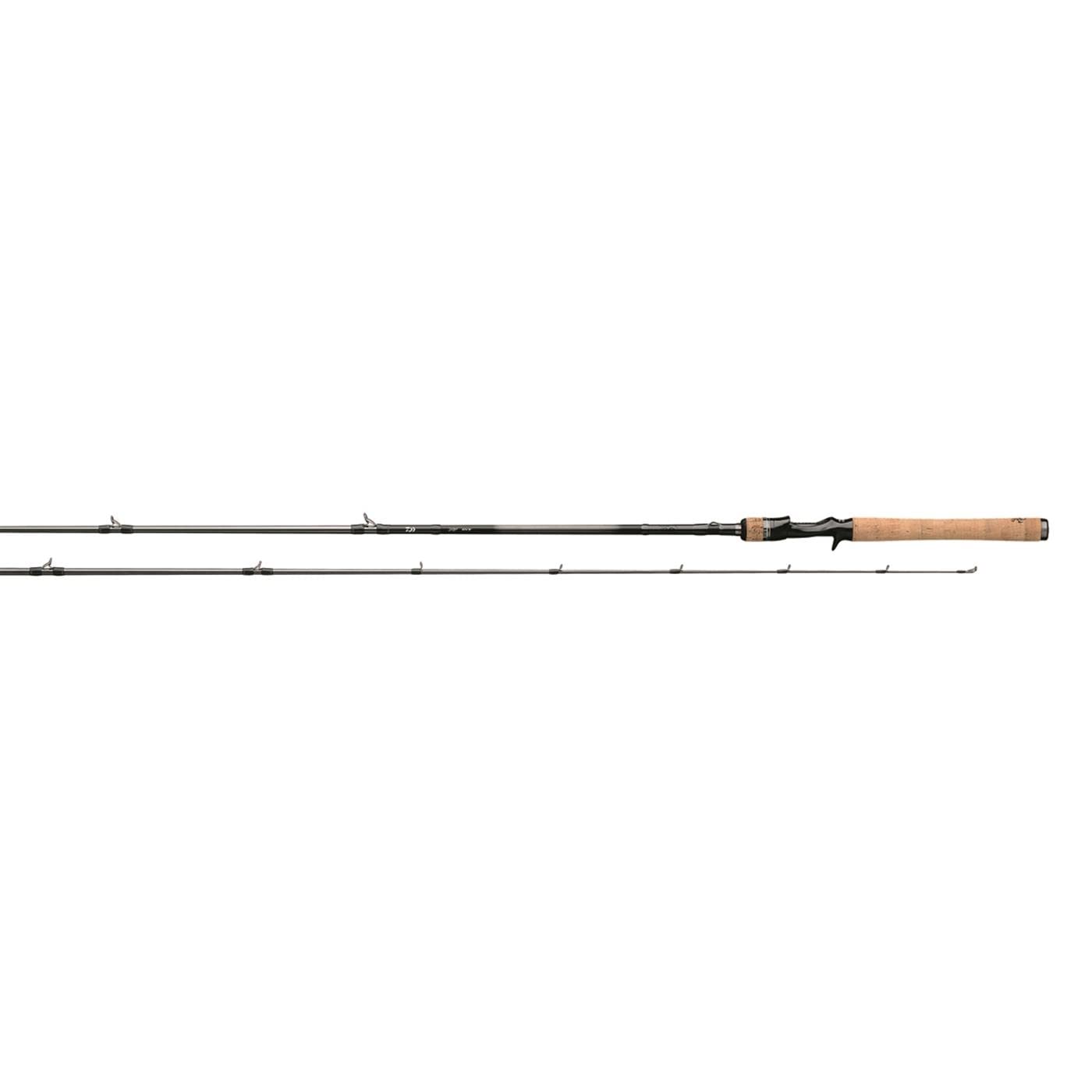 Daiwa Tatula Bass 1 Piece Casting Rod, Freshwater, 7'6"" Length, 12-25lb Line Rate, 3/8-1.5 oz Lure Rate, Heavy Power (TTU761HFB)