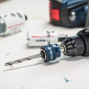 Bosch Professional 1x Power Change Plus Adapter (HEX 8.7 mm, HSS-G Drill Bit Ø 7.15 x 85 mm, Accessory Hole Saw)