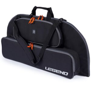 legend bowarmor 92 soft compound bow case - carry your archery accessories - thick protective padding, strong nylon fabric and soft lining