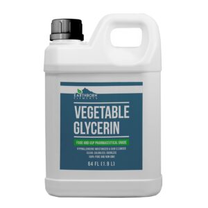 earthborn elements vegetable glycerin half gallon, pure & undiluted, no additives