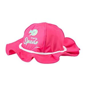 Speedo Unisex-Child Uv Bucket Hat Begin to Swim UPF 50, Bright Pink, Large-X-Large