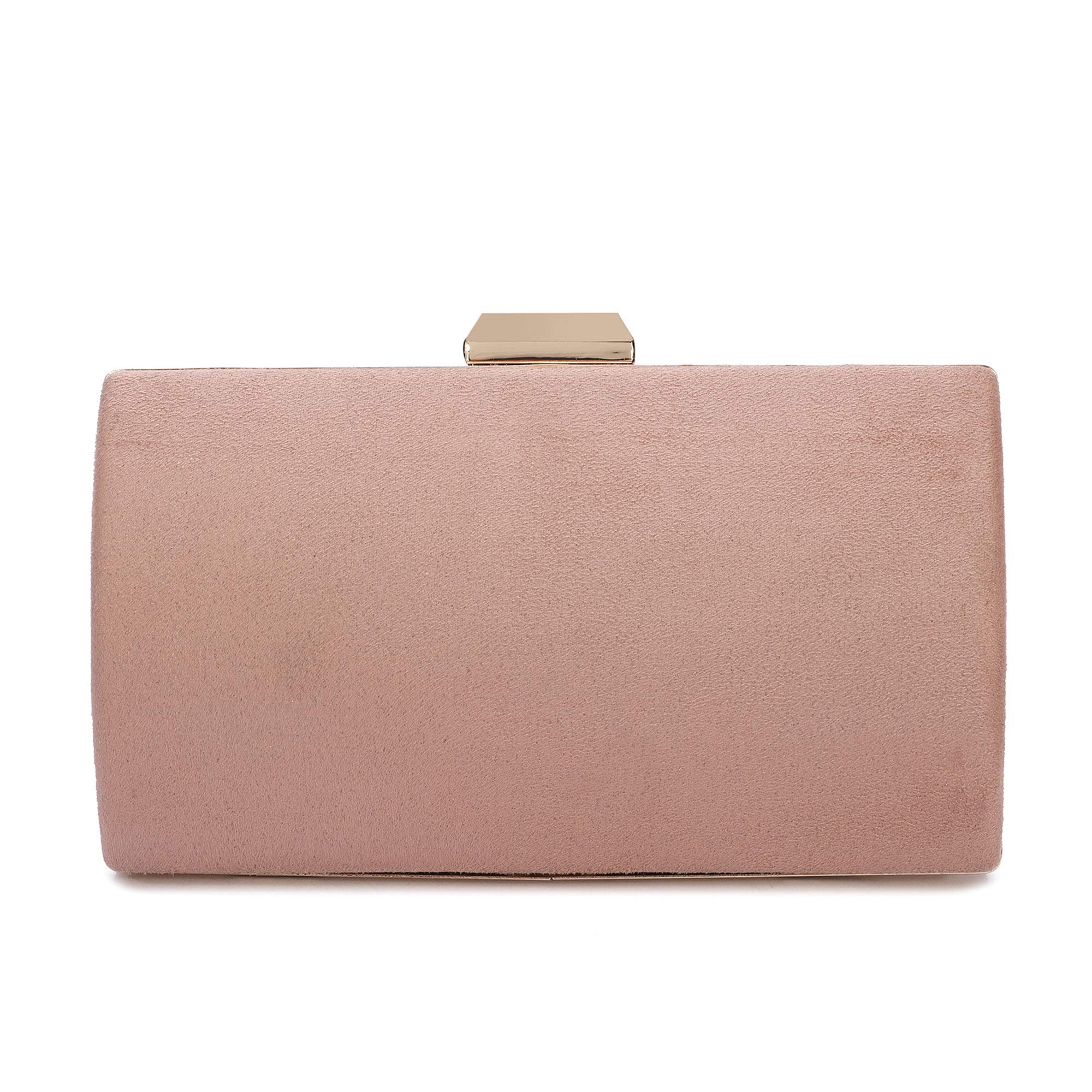 CARIEDO Evening Clutch for Women, Evening Bag Crossbody Bag Wedding Bridal Purse for Cocktail Party Prom(JM0818 Pink)