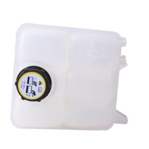 TOPAZ 603-382 603382 Coolant Reservoir Expansion Tank with Cap Replacement for Ford 2013-2018 C-Max 2013-2016 Escape 2012-2018 Focus 2014-2016 Transit Connect Vehicles CV6Z-8A080-A