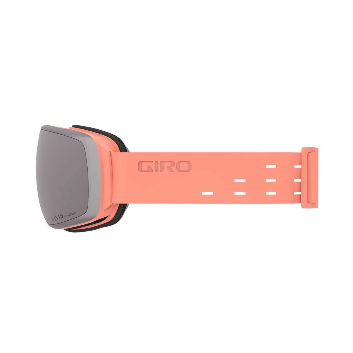 Giro Eave Womens Snow Goggles Silicone Peach - Vivid Onyx/Vivid Infrared