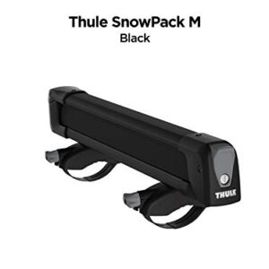 Thule SnowPack Ski/Snowboard Rack, Medium (4 Pr/2 Boards), Black