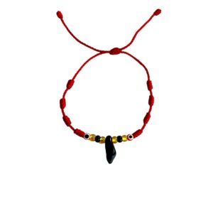 LUXURYGOLD888 AZABACHE RED EVIL EYE BRACELET FOR PROTECTION - B129