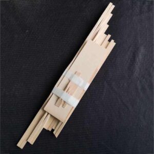 Baosity Spruce Brace Wood Kit for Acoustic Guitar Luthier Tool Material