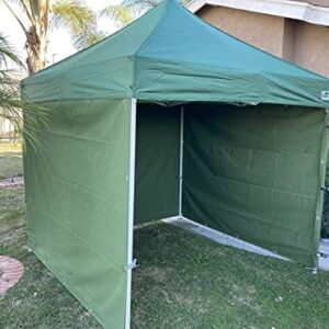 Mytee Products 8' x 10' Green Heavy Duty 6 Oz 70% Shade Mesh Tarps with Grommets ROLL-Off | Sturdy Mesh Tarp Shades for Sun Light Blockage, Green House, Garden, Swimming Pool, Balcony Privacy Mesh