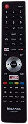 Original Hisense EN-33933HS TV Remote Control for 32K20DW 32K366W 40K366W 46K360M 50K366W televisions